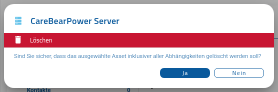 Lösch-Bestätigungsdialog